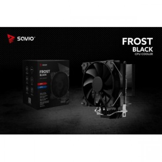 SAVIO CPU COOLER FROST BLACK SAVIO CPU COOLER FROST BLACK